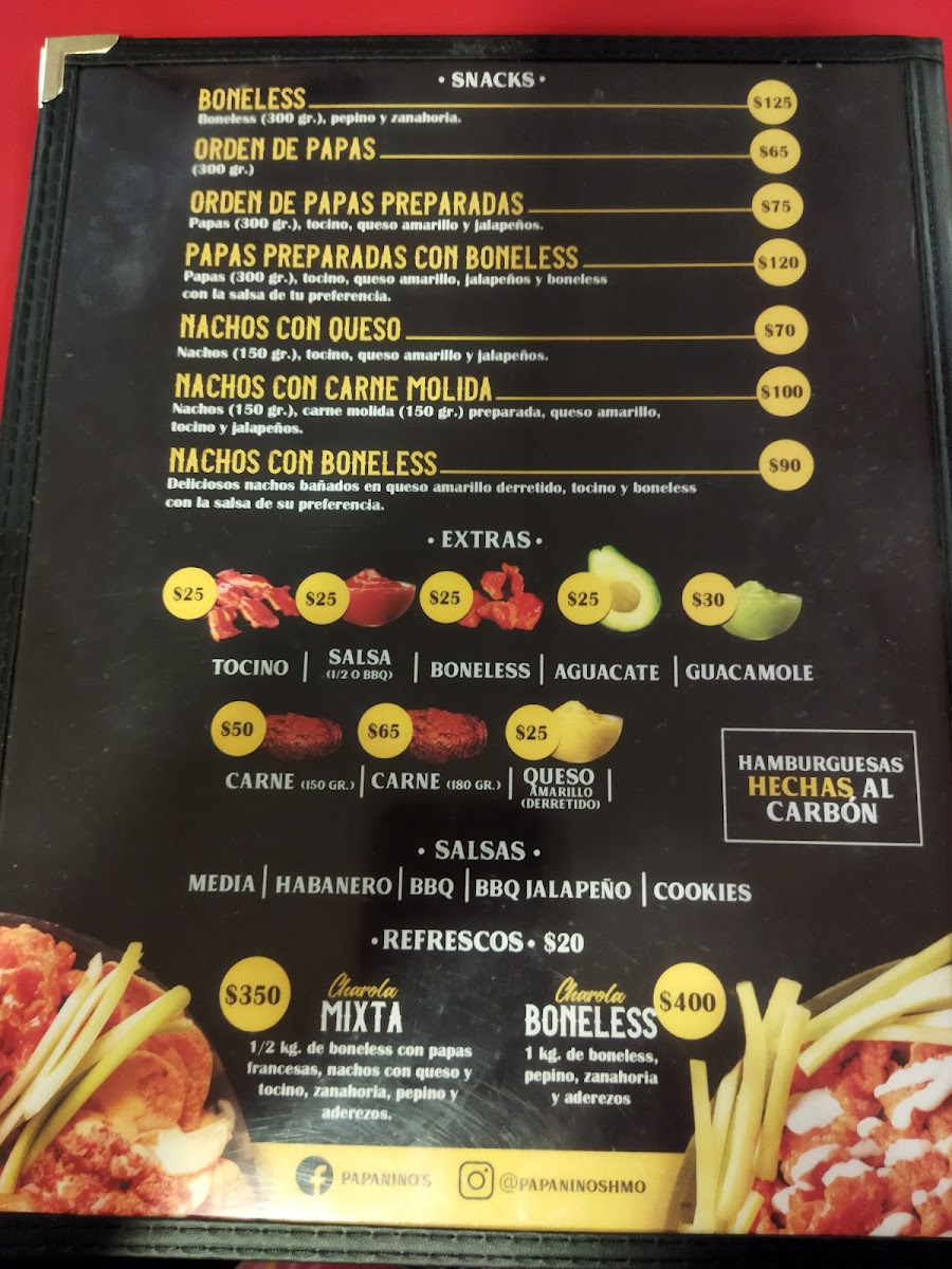 Papanino's Menu - Image 4